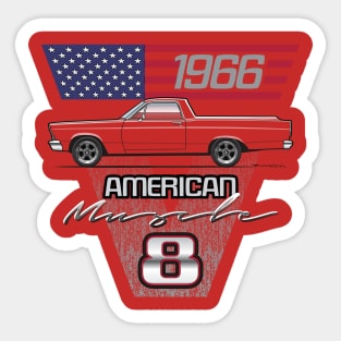 Multi-Color Body Option Apparel 66 Sticker